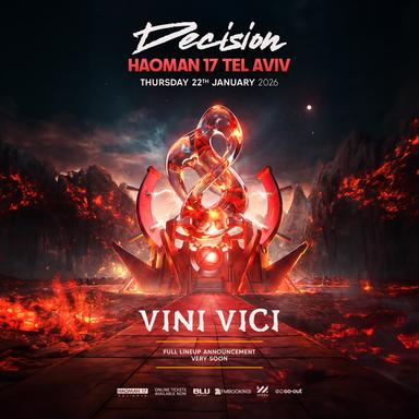  DECISION HAOMAN 17 • VINI VICI • 22.01 | הזמנת כרטיסים