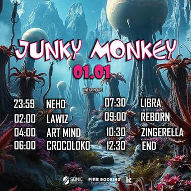  Junky Monkey New Year | הזמנת כרטיסים