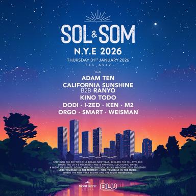  SOL&SOM • NYE 2026 🫶🏻 | הזמנת כרטיסים