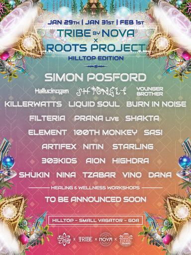  TRIBE by NOVA // Hilltop Edition // January 29 - February 1, 2026 - Goa, India | הזמנת כרטיסים