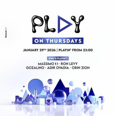  PLAY TLV // MAINSTREAM NIGHT // 29.01 | הזמנת כרטיסים