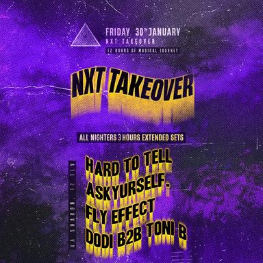  NXT TAKEOVER  -  Friday At Maze Club -  30.01.2025 | הזמנת כרטיסים